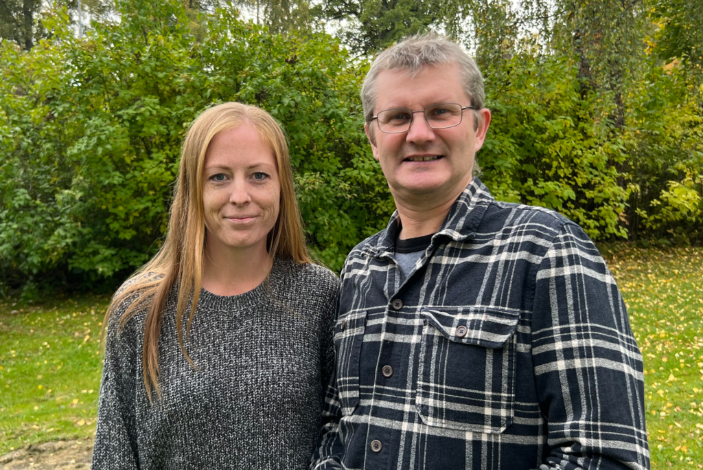 Bilde av Silje Kristin Nilsen og Trond Aspeland.